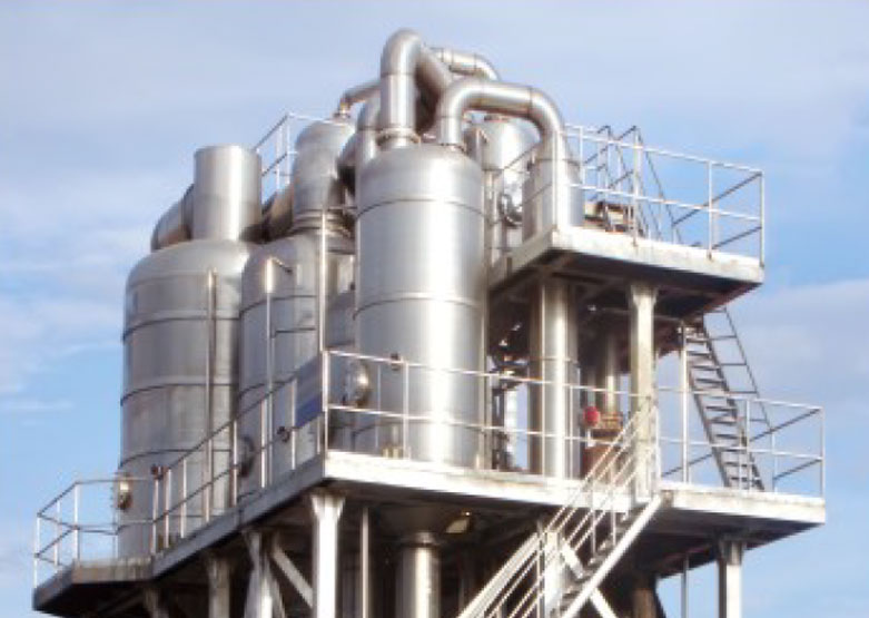 Externi Circulationis Vacuum Evaporator coactus